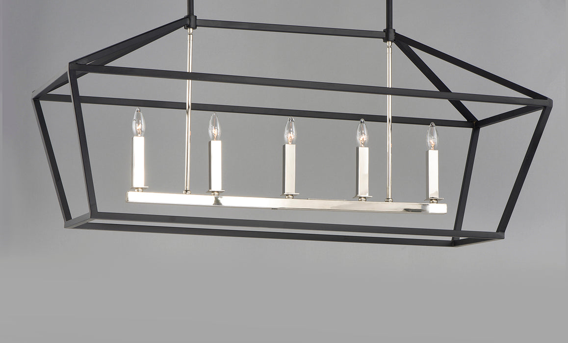 Maxim 25157 Abode 5-lt 47" Linear Chandelier
