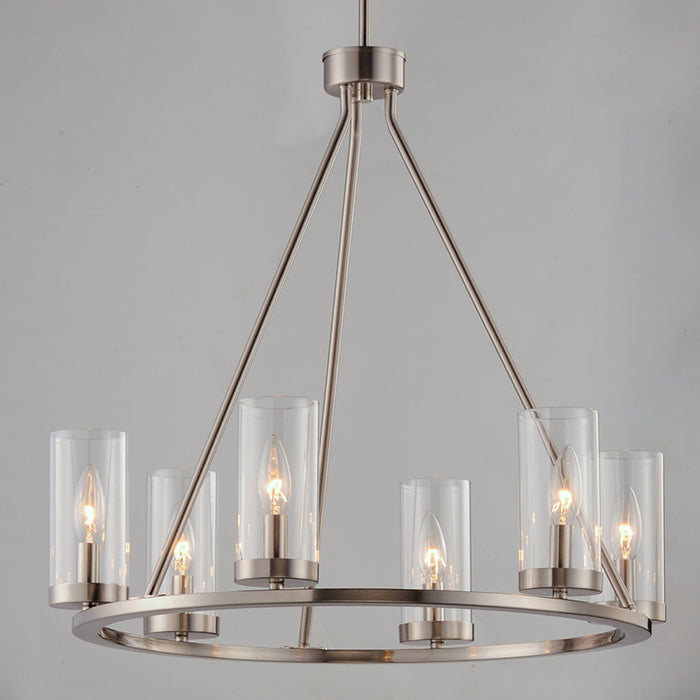 Maxim 25255 Sentinel 6-lt 24" Chandelier
