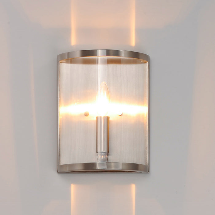 Maxim 25259 Sentinel 1-lt 10" Tall Wall Sconce