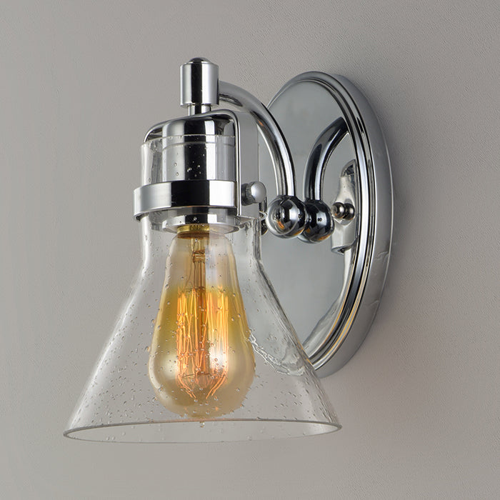 Maxim 26111 Seafarer 1-lt 9" Tall Wall Sconce with Bulb