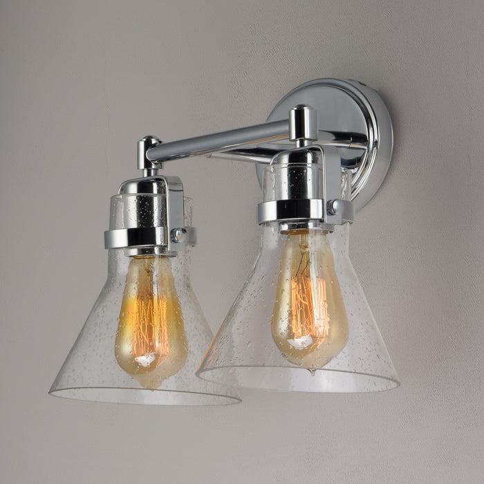 Maxim 26112 Seafarer 2-lt 15" Bath Vanity with Bulb