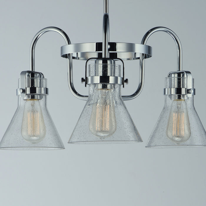 Maxim 26116 Seafarer 3-lt 22" Chandelier with Bulbs