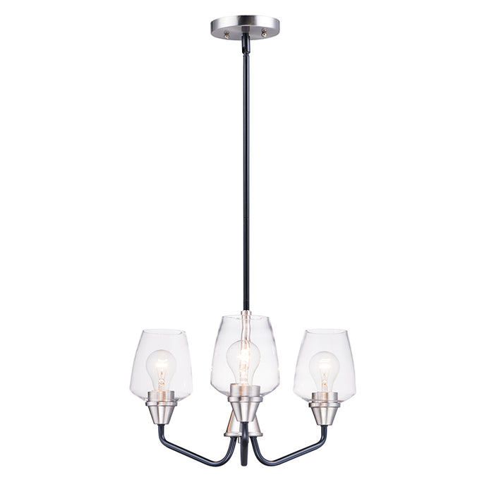 Maxim 26124 Goblet 3-lt 19" Chandelier
