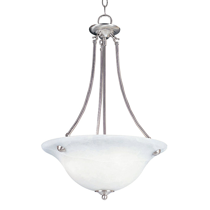 Maxim 2682MR Malaga 3-lt 16" Invert Bowl Pendant
