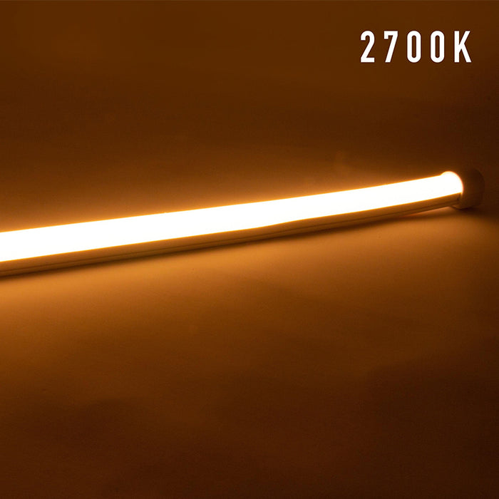 Diode LED Neon Blaze 24V 1.22W/ft. Diffused Top/Side Bending LED Strip Light Wet Location, 65.6 ft.