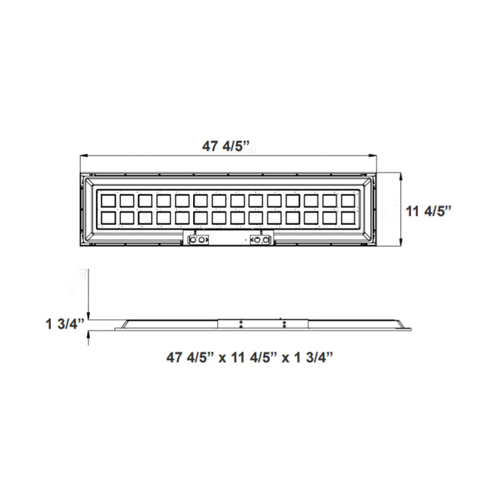 Westgate LPNG 1x4 20W/30W/40W LED Backlit Panel Light, CCT - Pack of 4