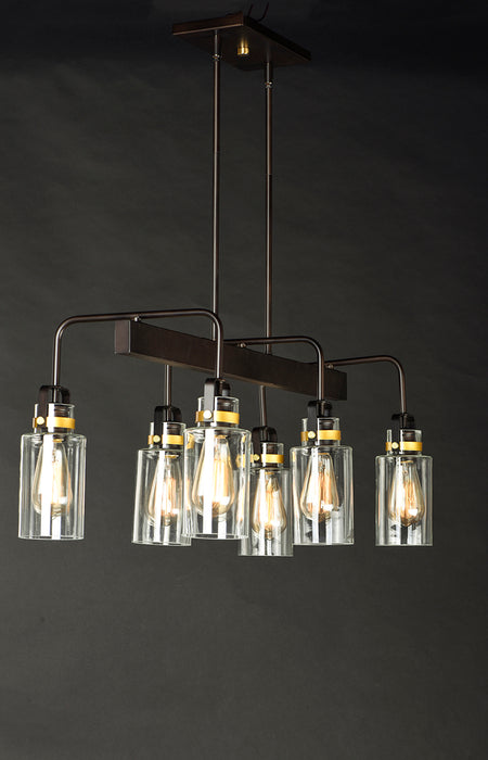 Maxim 30177 Magnolia 6-lt 32" Pendant