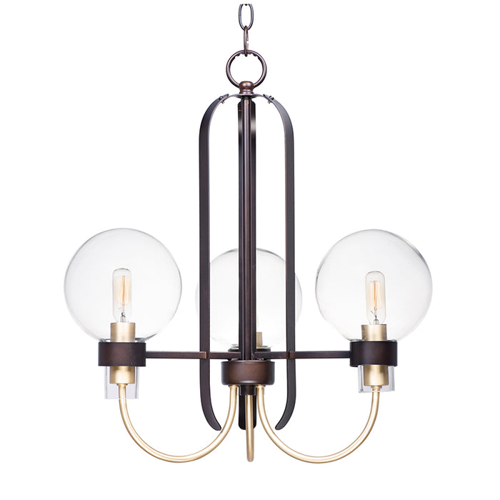 Maxim 30515 Bauhaus 3-lt 20" Chandelier