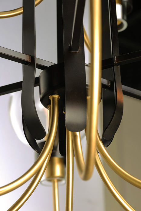 Maxim 30516 Bauhaus 5-lt 24" Chandelier