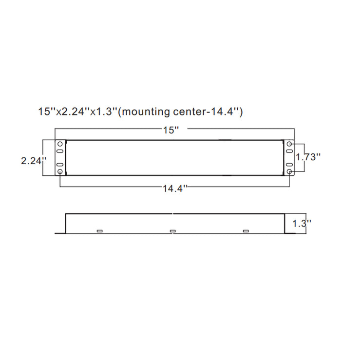 Westgate ELB-2048-EXTR Field-Installed LED Emergency Ballast
