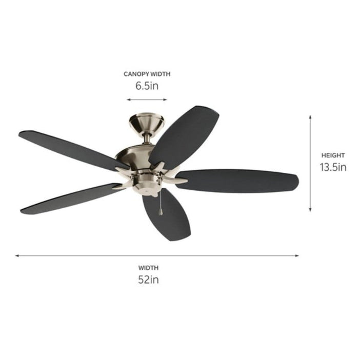 Kichler 330160 Renew 52" Ceiling Fan