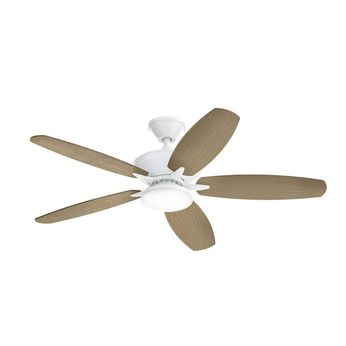 Kichler 330163 Renew Designer 52" Outdoor Ceiling Fan with LED Light Kit