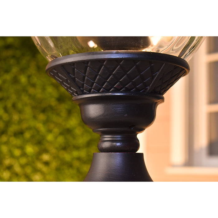 Maxim 3420 Carriage House DC 3-lt 27" Tall Outdoor Pole/Post Lantern