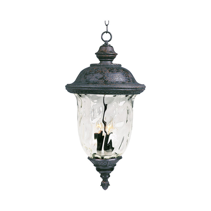 Maxim 3428 Carriage House DC 3-lt 14" Outdoor Hanging Lantern