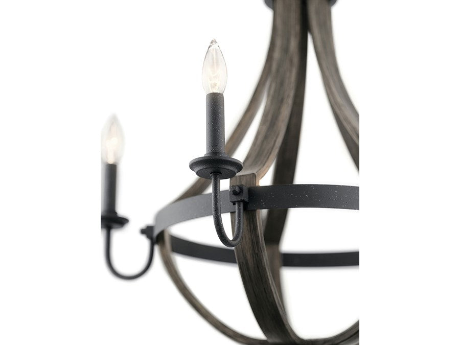 Kichler 34819 Merlot Medium 5-lt Wine Barrel Chandelier