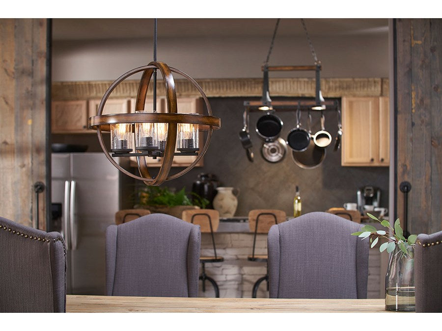 Kichler Barrington 4-lt ORB Pendant