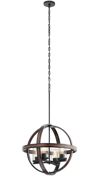 Kichler Barrington 4-lt ORB Pendant