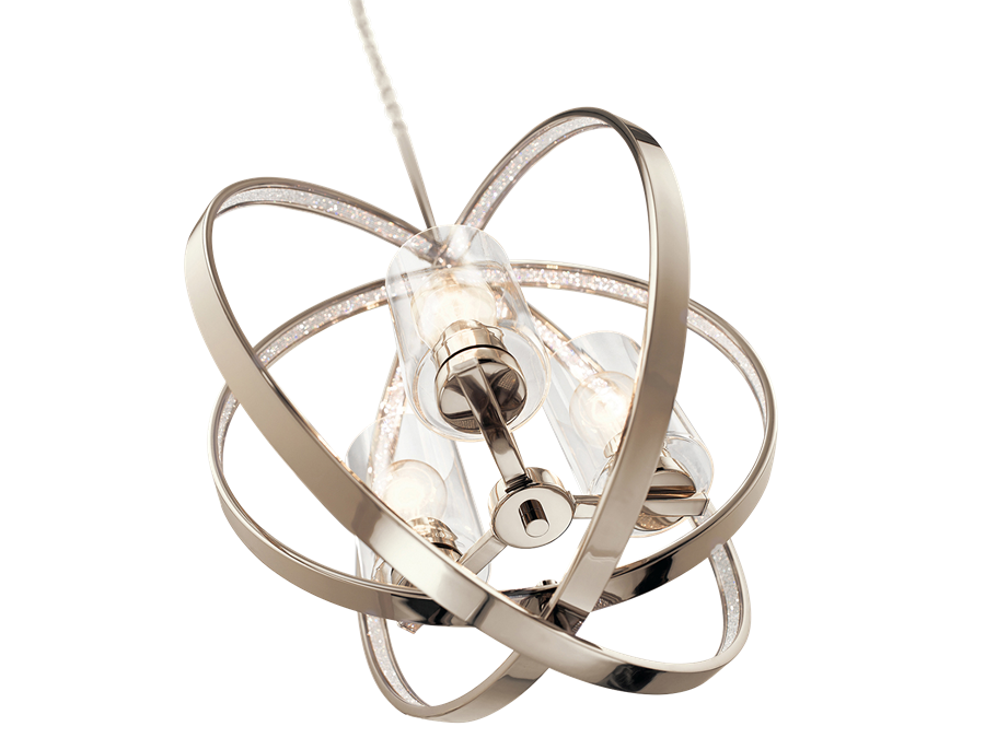Kichler 34835 Angelica 3-lt Orb Pendant