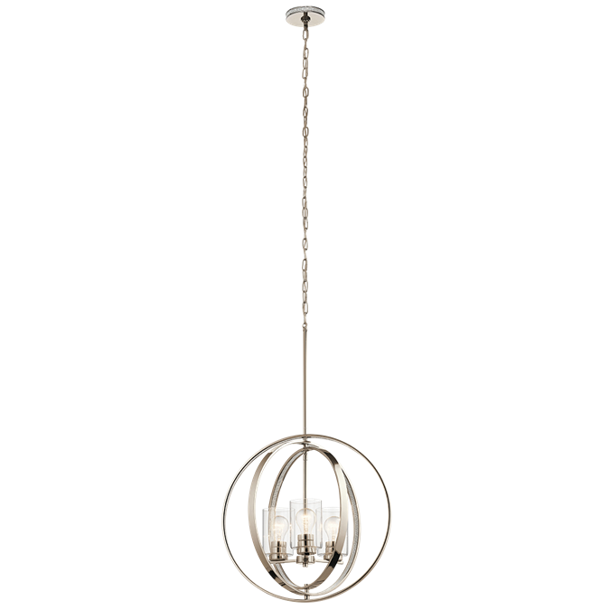 Kichler 34835 Angelica 3-lt Orb Pendant