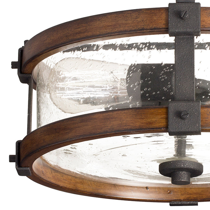 Kichler Barrington 3-lt Semi-Flush Mount