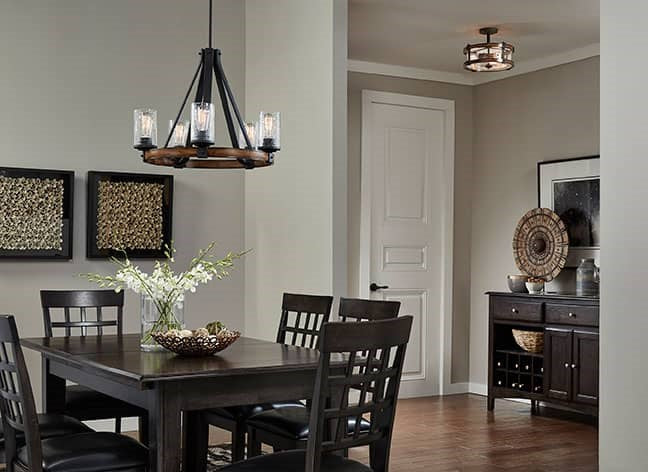Kichler Barrington 3-lt Semi-Flush Mount