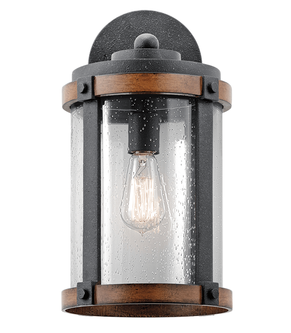 Kichler 39496A Barrington 1-lt Large Outdoor Wall Light