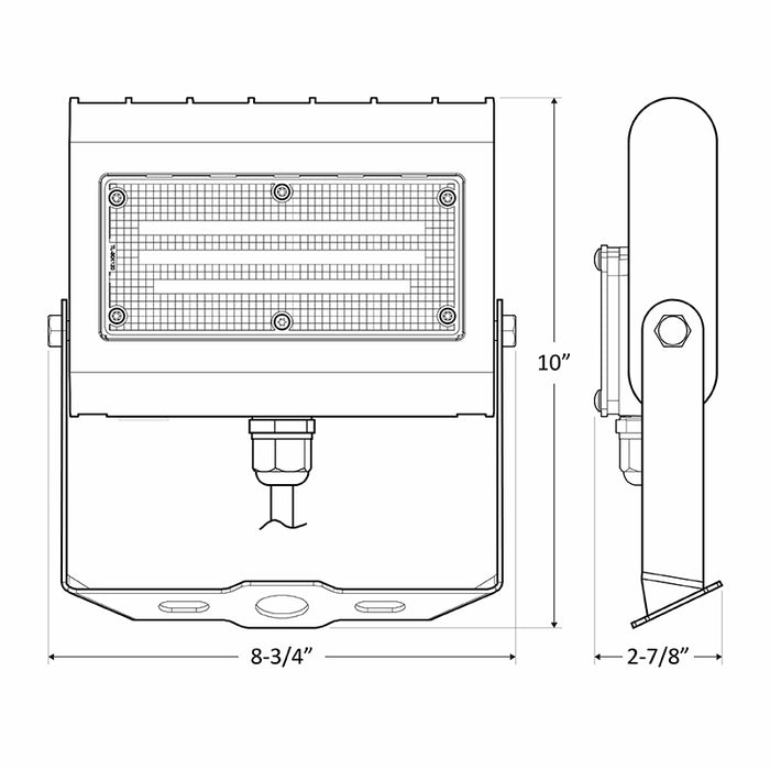 Westgate LFX 10W/15W/20W/30W LED Small Flood Light with U Bracket, CCT