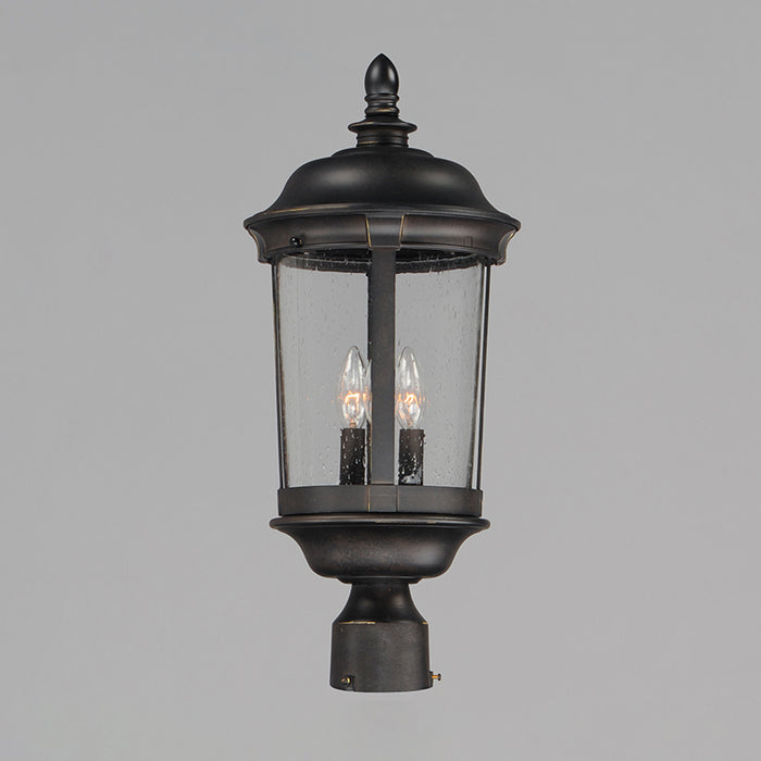 Maxim 40091 Dover VX 3-lt 21" Tall Outdoor Pole/Post Lantern