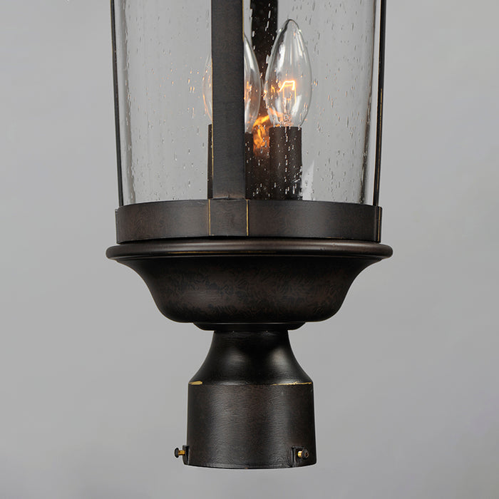 Maxim 40091 Dover VX 3-lt 21" Tall Outdoor Pole/Post Lantern