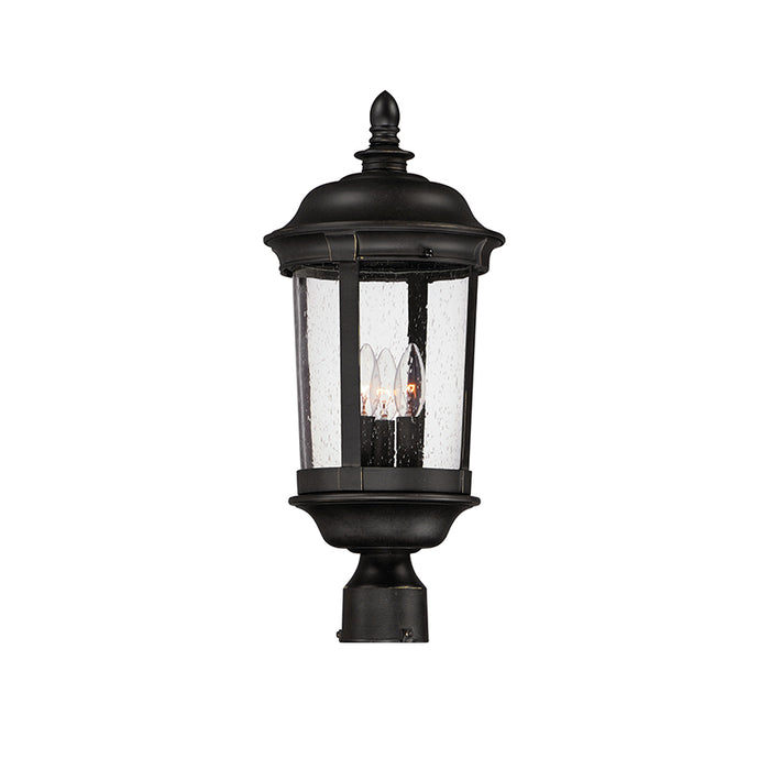 Maxim 40091 Dover VX 3-lt 21" Tall Outdoor Pole/Post Lantern