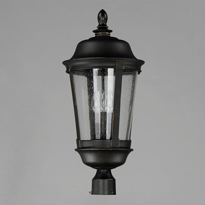 Maxim 40092 Dover VX 3-lt 26" Tall Outdoor Pole/Post Lantern