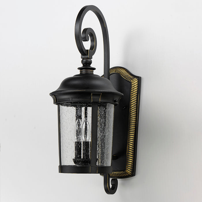 Maxim 40094 Dover VX 3-lt 25" Tall Outdoor Wall Lantern