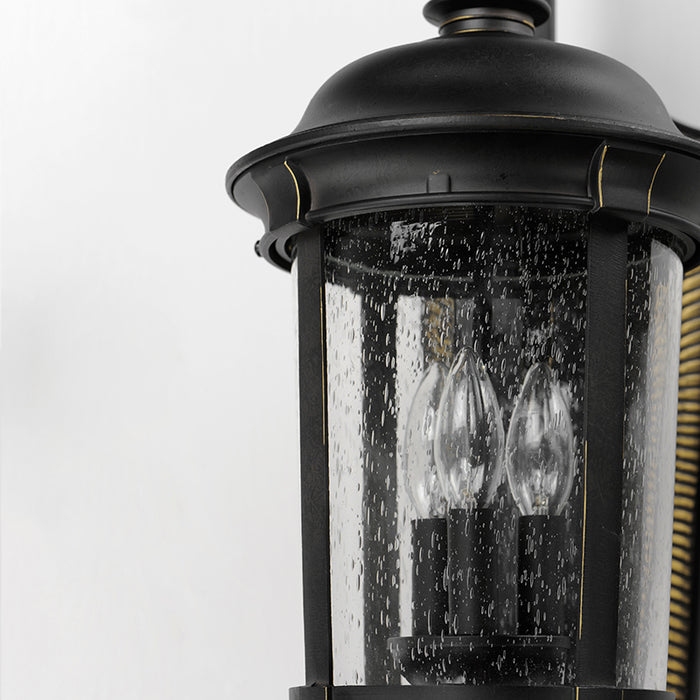 Maxim 40094 Dover VX 3-lt 25" Tall Outdoor Wall Lantern