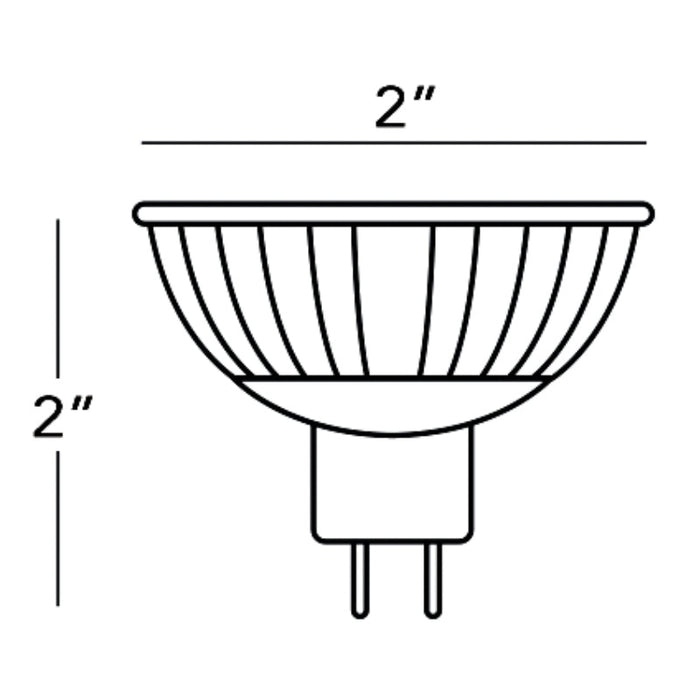 Westgate 5W MR16 LED Bulb, 3000K
