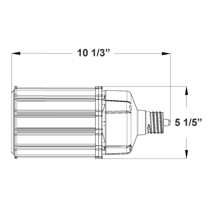 Westgate CL-EHL 100W LED Corn Bulb, E39 Base, 5000K