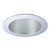 Halo Commercial 41 4" Self Flanged Conical Reflector - Semi-Specular Clear/Polished Flange