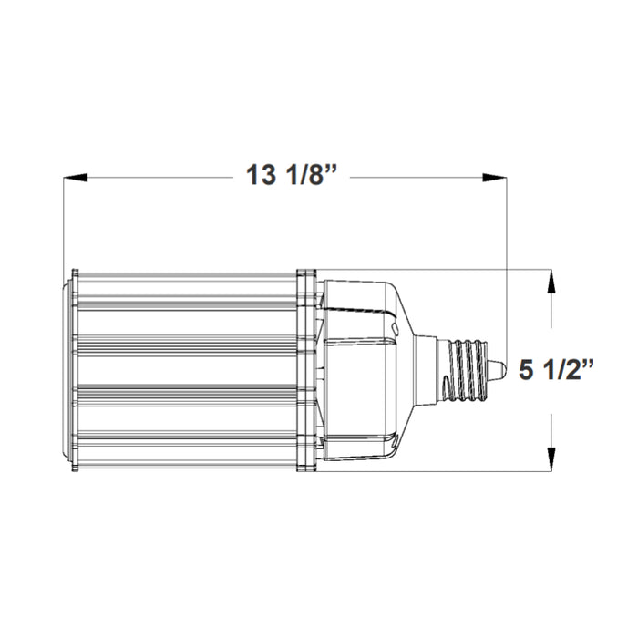 Westgate CL-EHL 300W LED Corn Bulb, E39 Base, 5000K