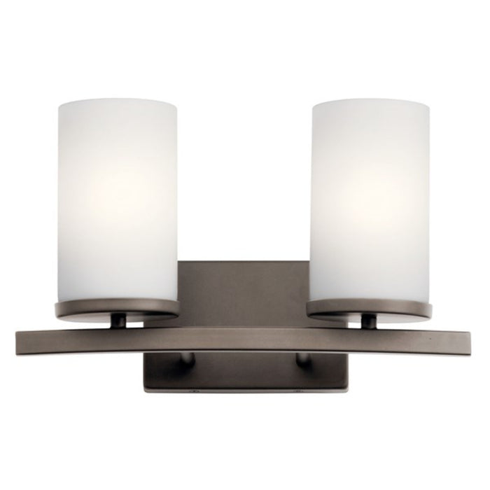 Kichler 45496 Crosby 2-lt 15" Bath Light