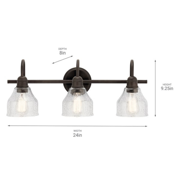 Kichler 45973 Avery 3-lt 24" Bath Light