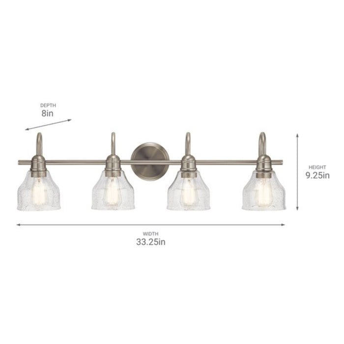 Kichler 45974 Avery 4-lt 33" Bath Light