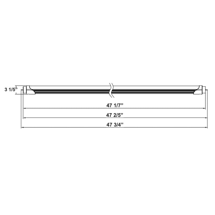 Westgate T8-EZX-PRO 4ft 18W LED T8 Linear Lamp, 5000K Type A+B 120-277V