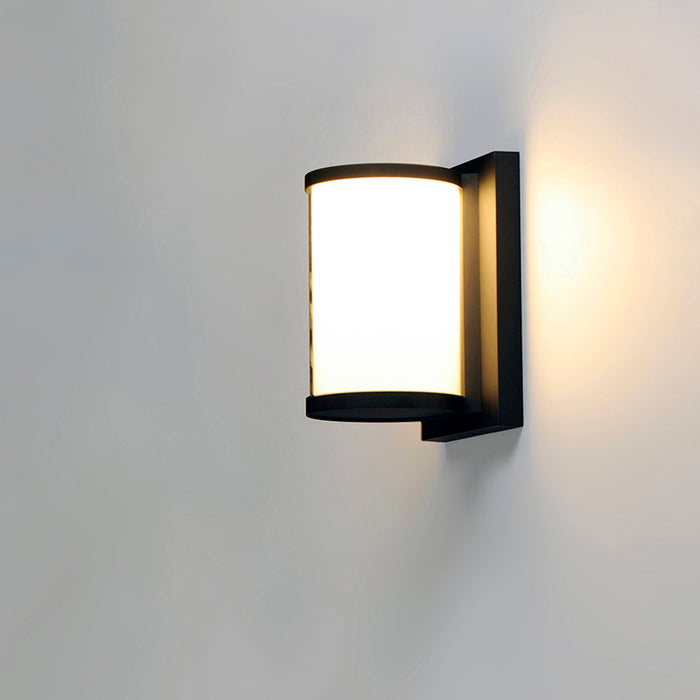 Maxim 52125 Barrel 1-lt 7" Tall LED Outdoor Wall Sconce