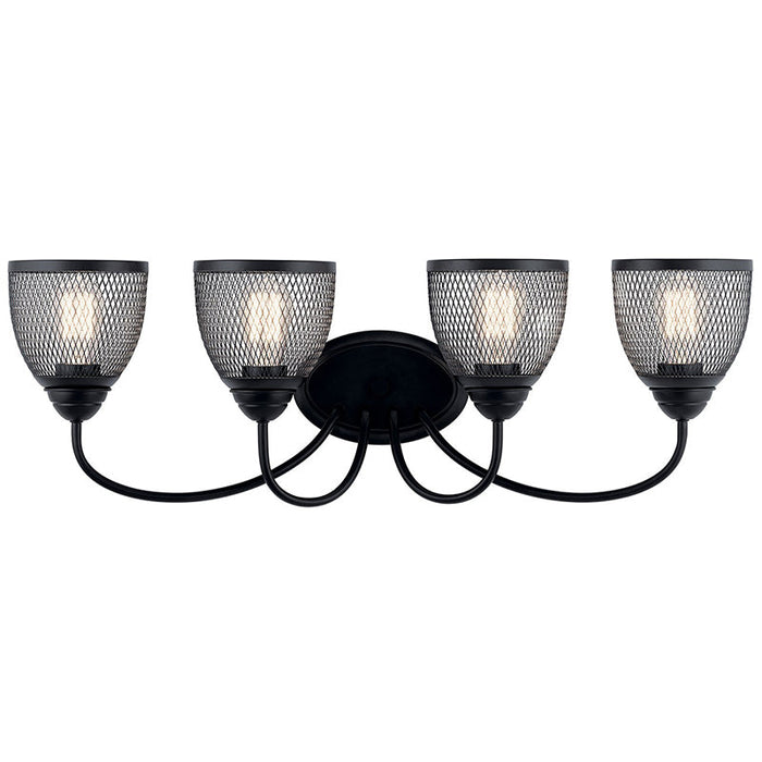 Kichler 55044 Voclain 4-lt 32" Wide Vanity Light