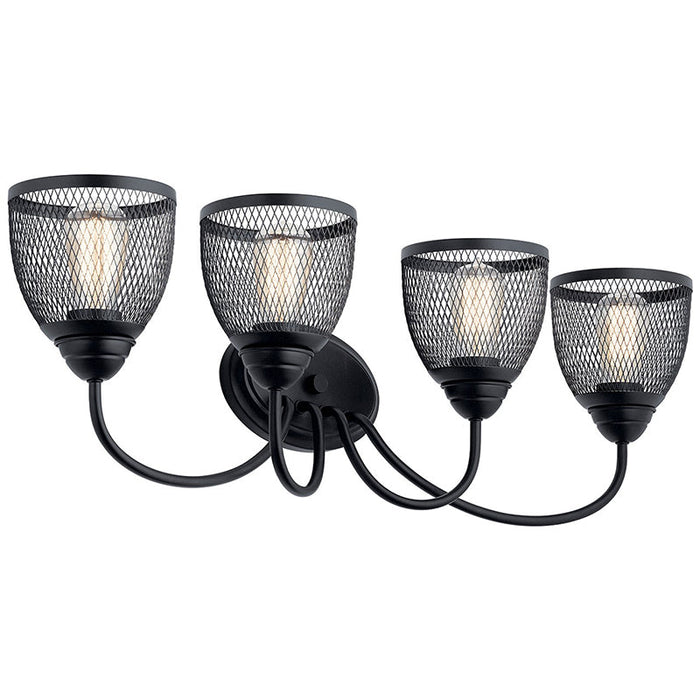 Kichler 55044 Voclain 4-lt 32" Wide Vanity Light