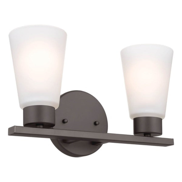 Kichler 55120 Stamos 2-lt 13" Vanity Light