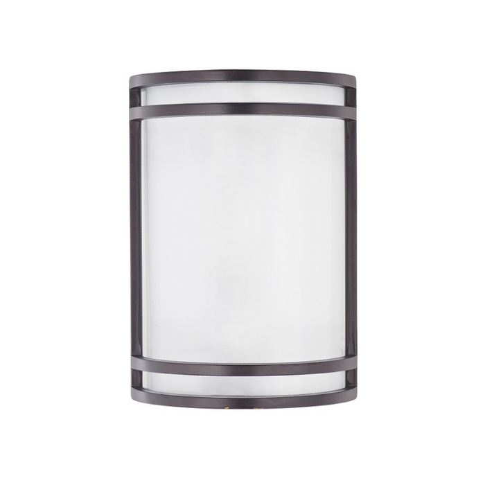 Maxim 55538 Linear LED 15W,3000K,  10" Tall LED Outdoor Wall Sconce, 3000K, 1500 Lumens, 120-277V