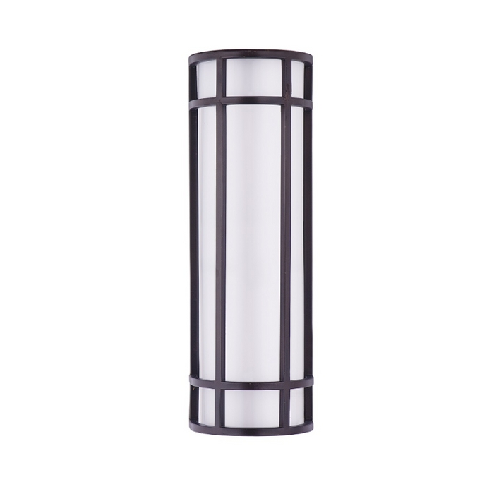 Maxim 55573 Moon Ray 18" Tall, 20W LED Outdoor Wall Sconce, 3000K,  120-277V