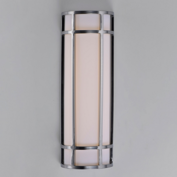Maxim 55573 Moon Ray 18" Tall, 20W LED Outdoor Wall Sconce, 3000K,  120-277V