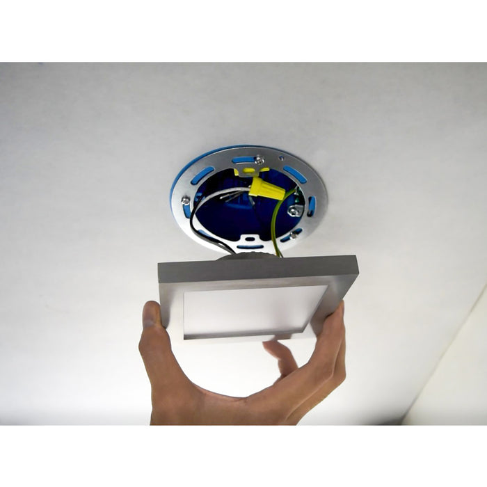 Maxim 57720 Wafer 5" 10W LED Square Flush Mount