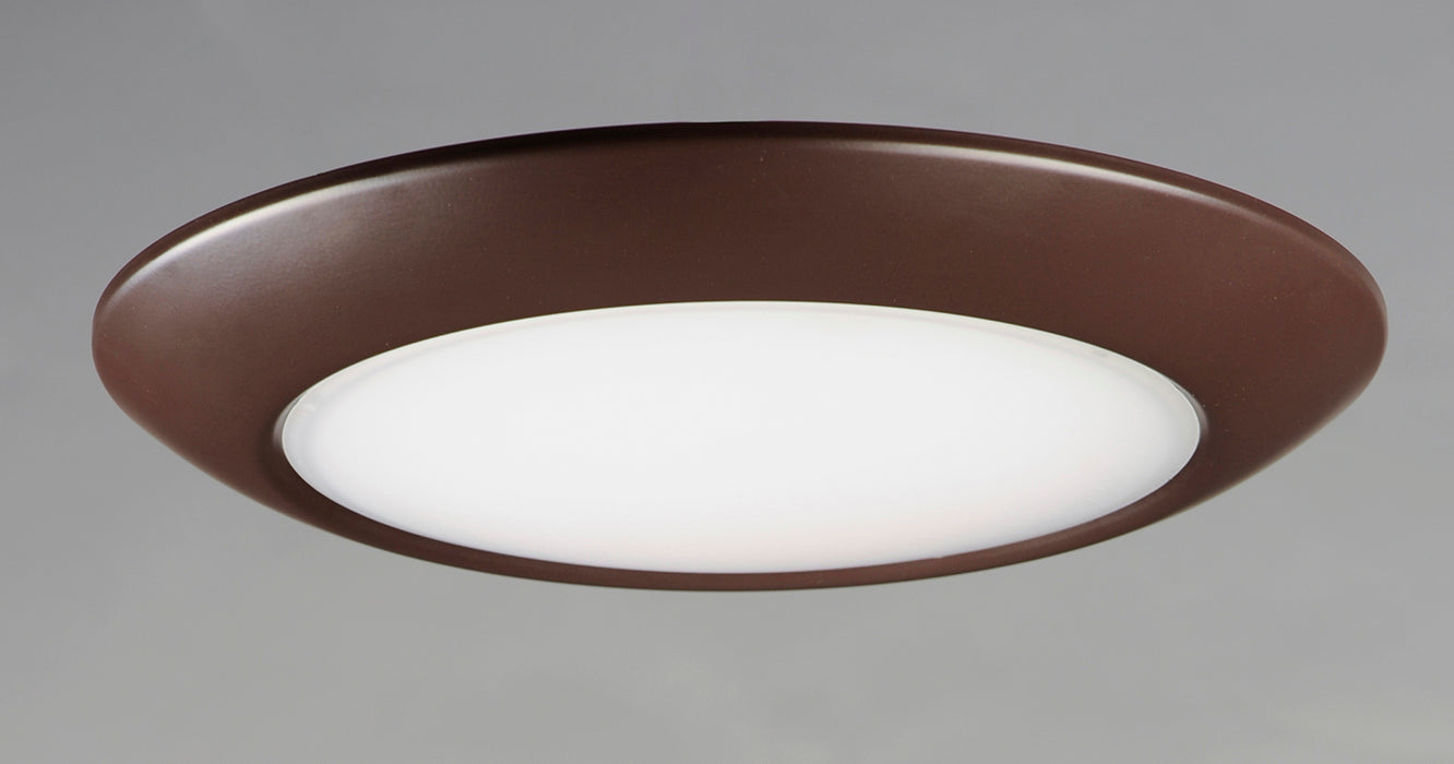 Maxim 57850 Diverse 1-lt 9" LED Flush Mount, Non-T24